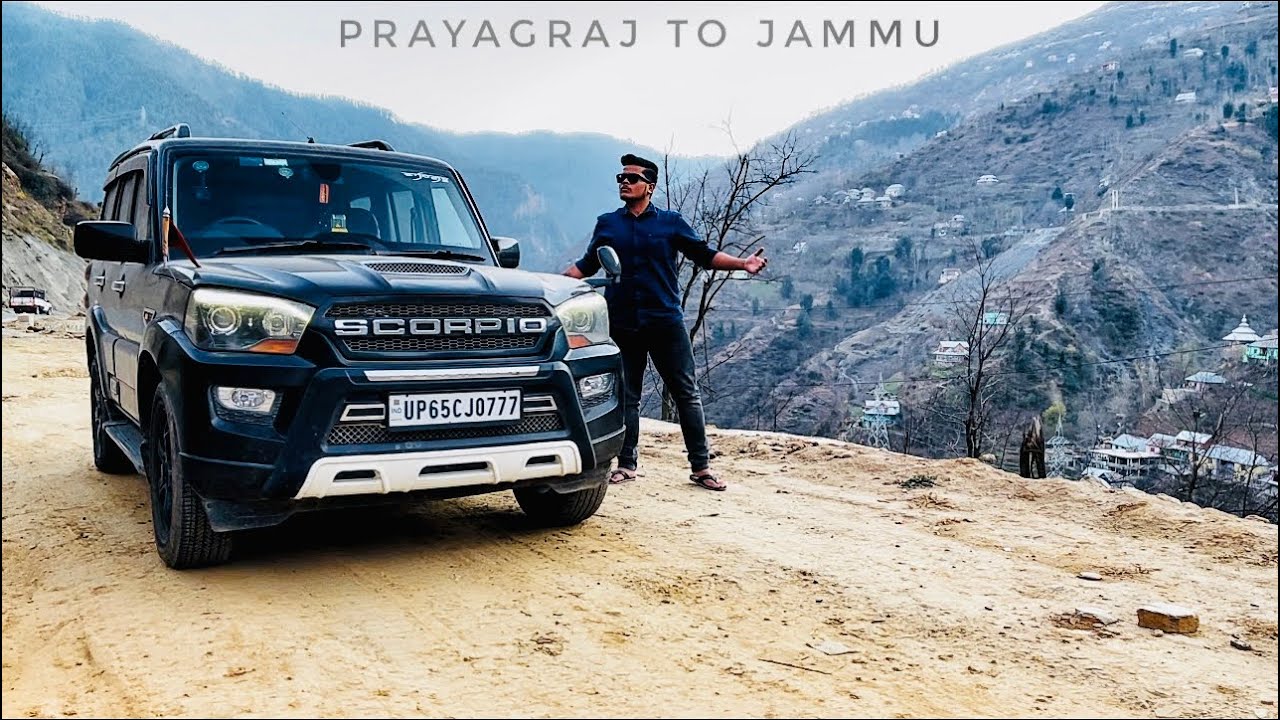 EP : 01 || Prayagraj To Jammu❤️ || A Road Trip To KASHMIR🍁