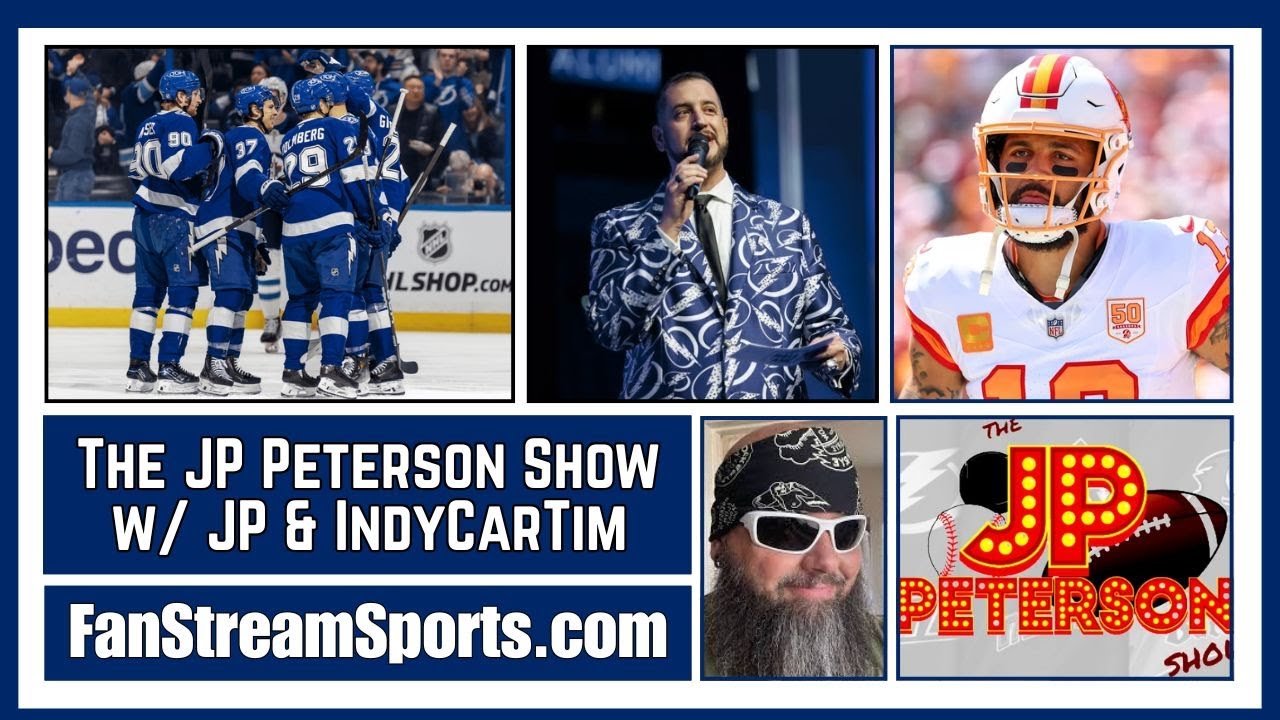 Lightning Red Hot, Stadium Game Buzz w/ Greg Wolf & Mike Evans Future With Bucs | JP Peterson Show