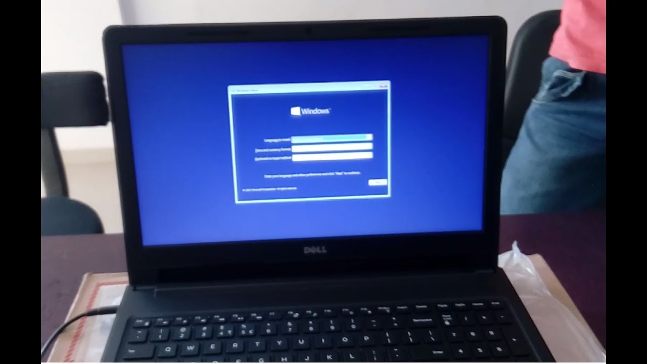 Dell Vostro 3568 i3 6th gen Laptop Unboxing and Quick Review How to Boot Win10 and Install