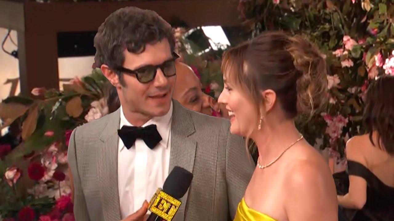 Adam Brody & Leighton Meester Joke They See Each Other More at Work! (Exclusive)