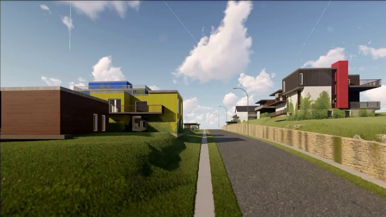 A mixed income neighborhood