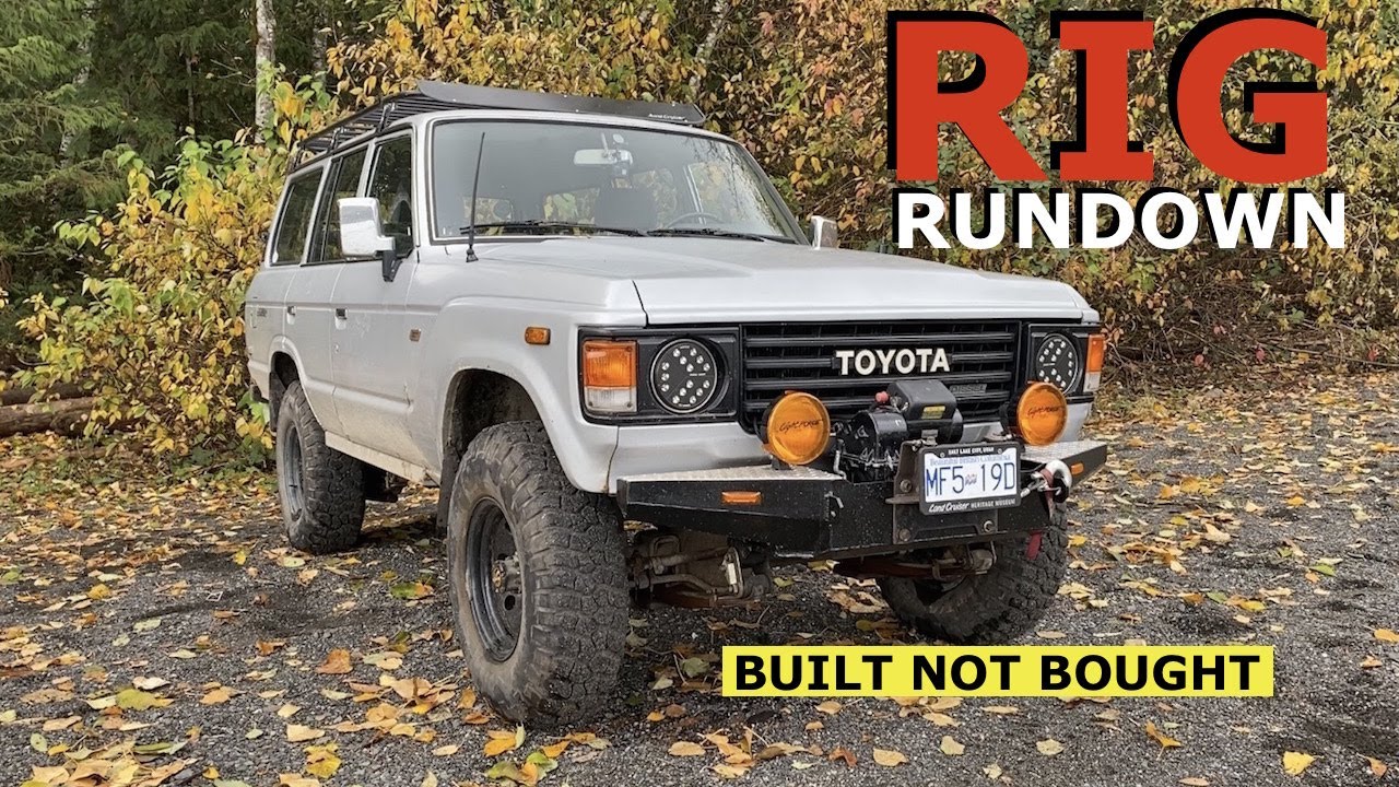 My 1987 HJ60 Toyota Landcruiser // Rig rundown // Build walk around