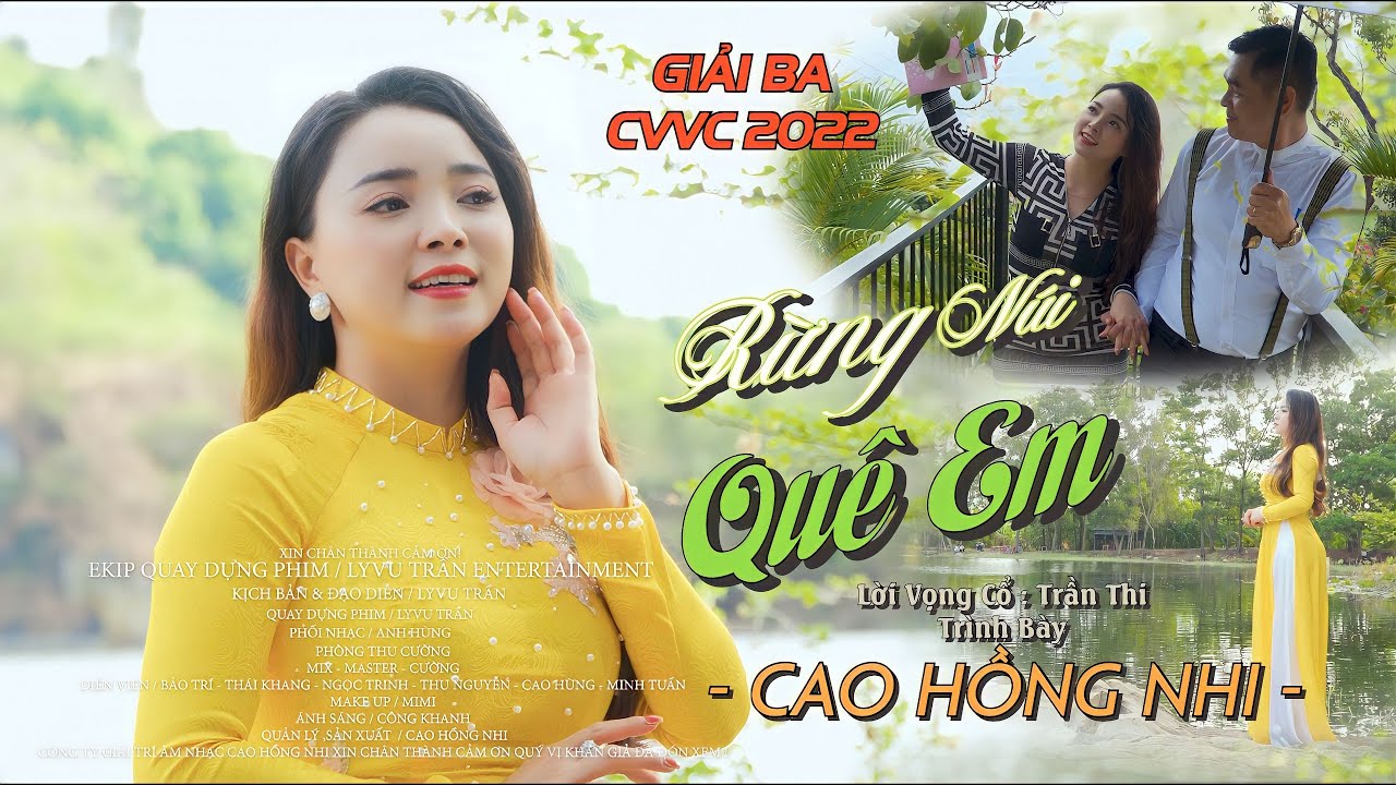 Rừng Núi Quê Em Vọng Cổ Hay Nhất 2023  - Cao Hồng Nhi / Giải Ba CVVC / Vọng Cổ Hót Nhất 2023
