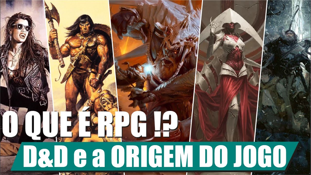 DUNGEONS & DRAGONS e a ORIGEM DO RPG - Curiosidades, Hist&oacute;ria e Influ&ecirc;ncias