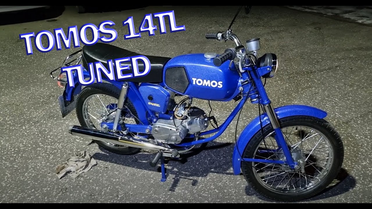 Tomos 14 TL - Tuned, SLC/BT ported, PHBG 19