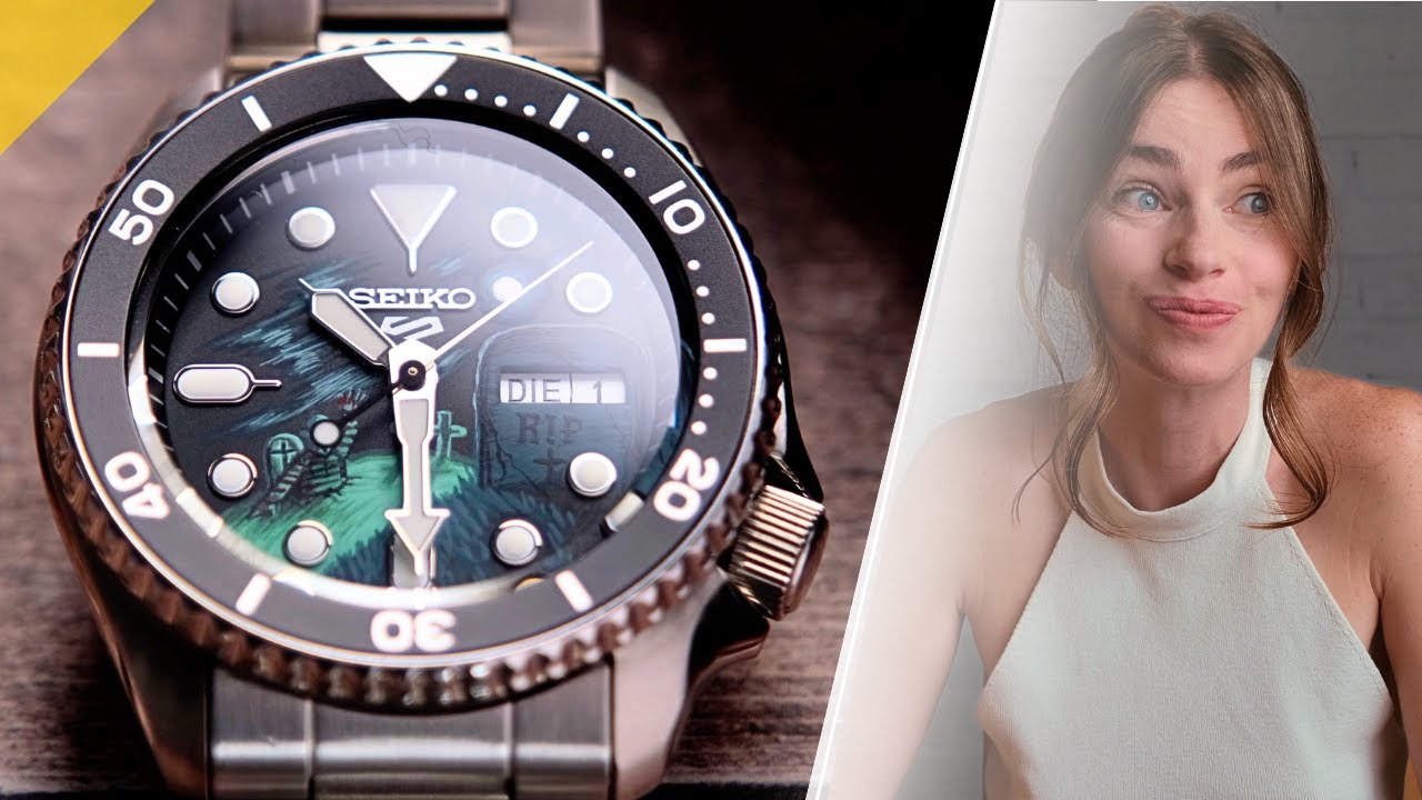 Seiko 5... BUT MAKE IT HALLOWEEN! NEW IFL Watch Release