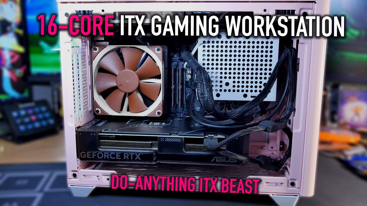 ITX Gaming Build - 16-Core Gaming Workstation - Minisforum, AMD, Nvidia