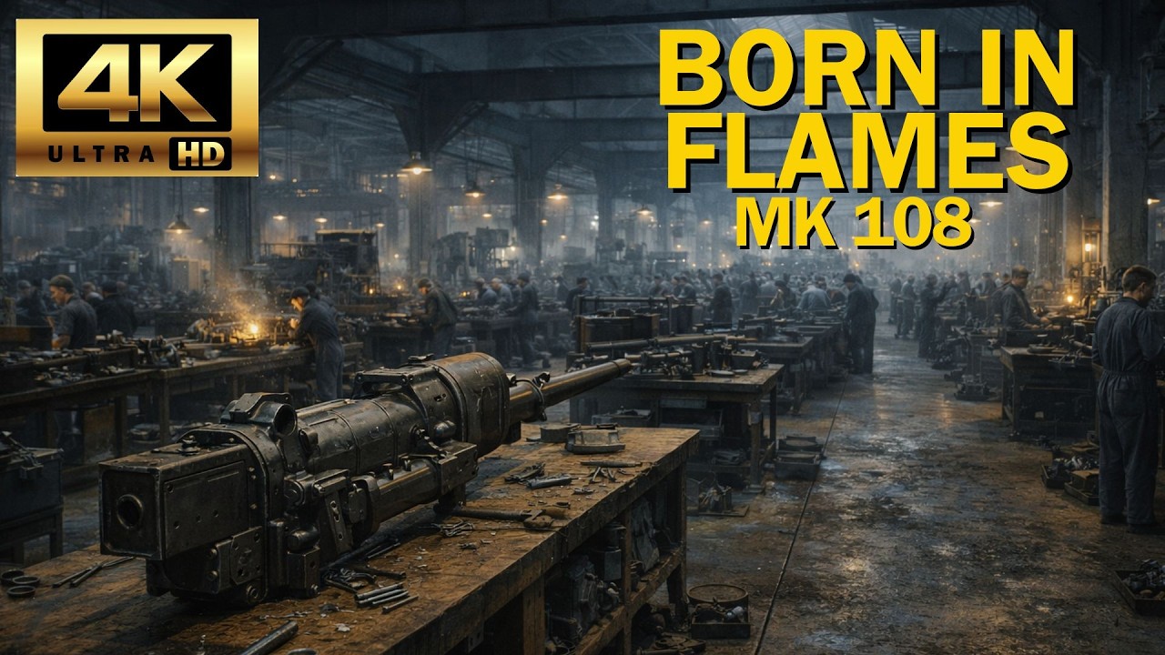Inside MK 108 Workshops: How 30mm Aircraft Cannons Were Machined