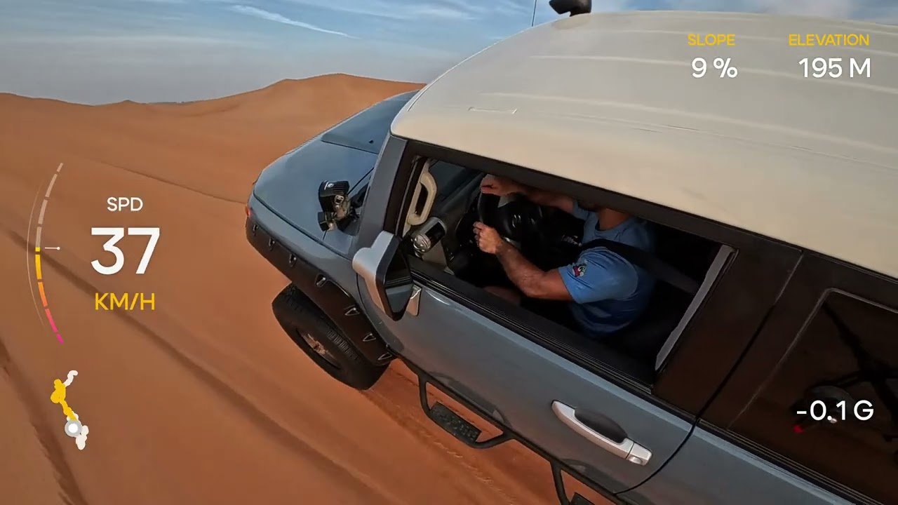 Savage Club – Ranger Level Adventure 4K Desert Drive | Blue FJ cruiser 