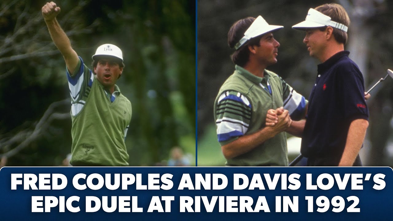 Fred Couples vs. Davis Love III | INTENSE playoff at Genesis Invitational