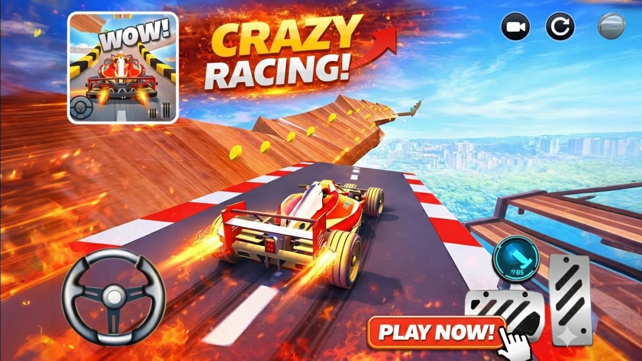 Car Stunt 3D Extreme City 4 | Best Extreme Car Racing Game Ramp Stunt - Android Gameplay