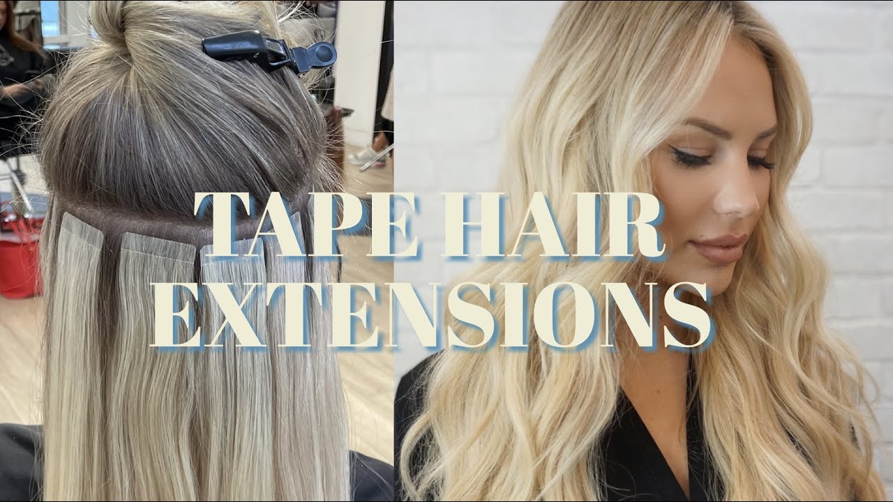 TAPE IN Hair Extensions HOTHEADS 22-24