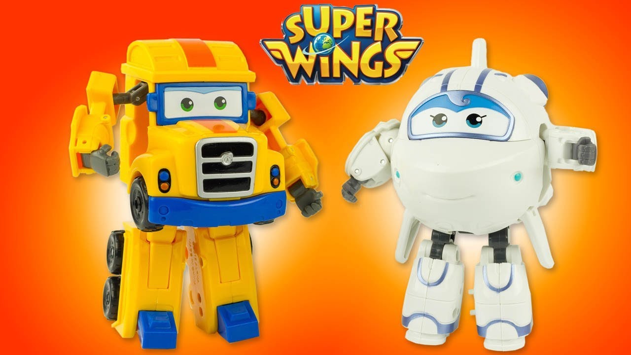 Super Wings Saison 2 ASTRA et POPPA Nouveaux Personnages Robots Jouets Review 출동슈퍼윙스 신제품 장난감 - 비행기