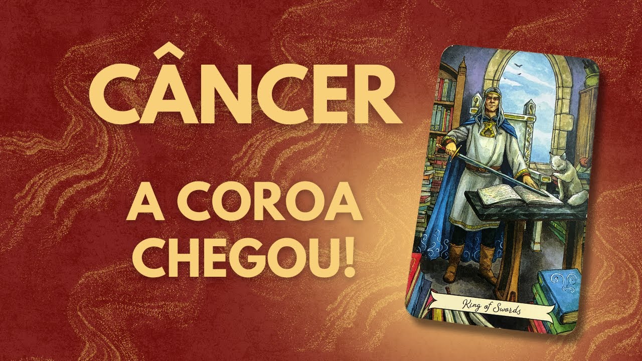 ♋ Câncer ✨ O Universo Te Coroa — Você É Erguido Como Rei