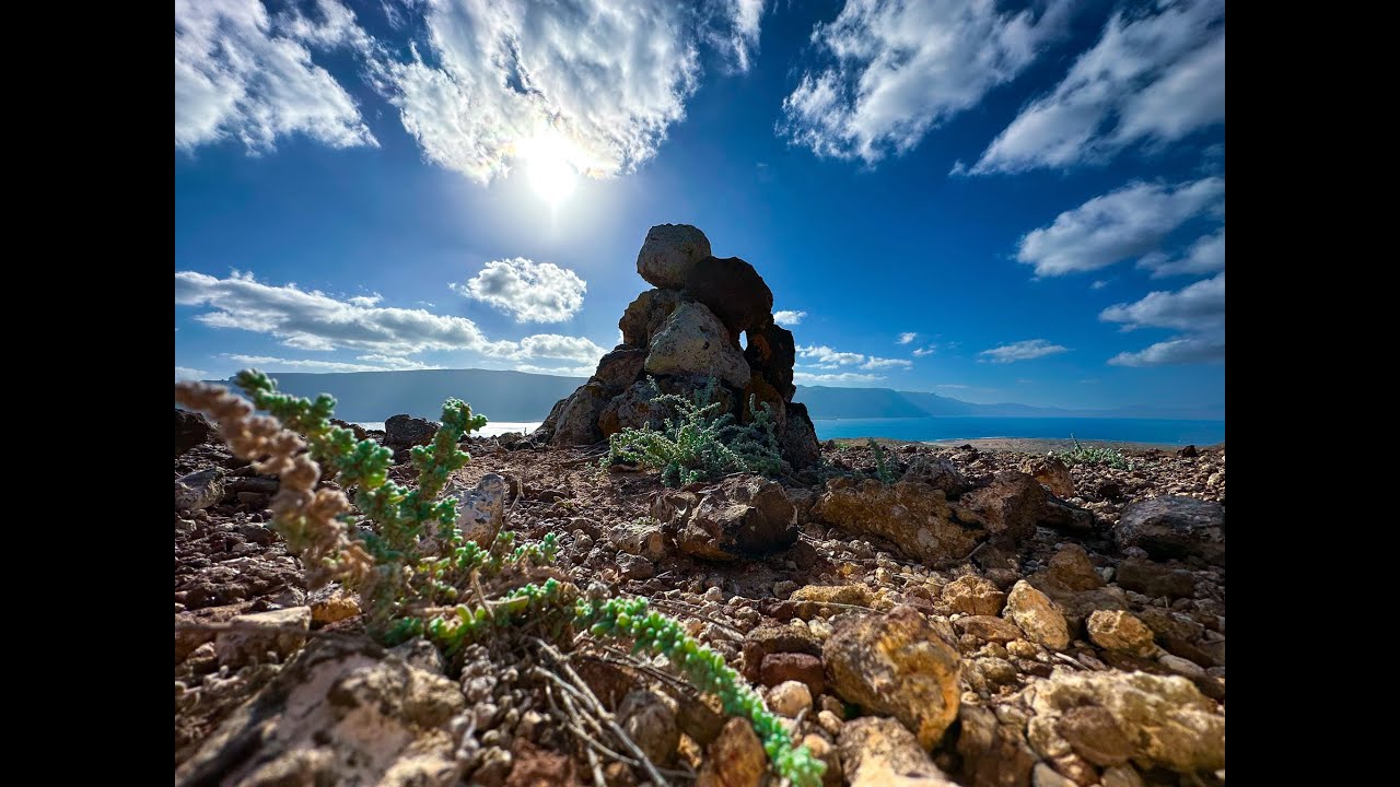7 days on La Graciosa. Day 4. Mojon Volcano. 4K