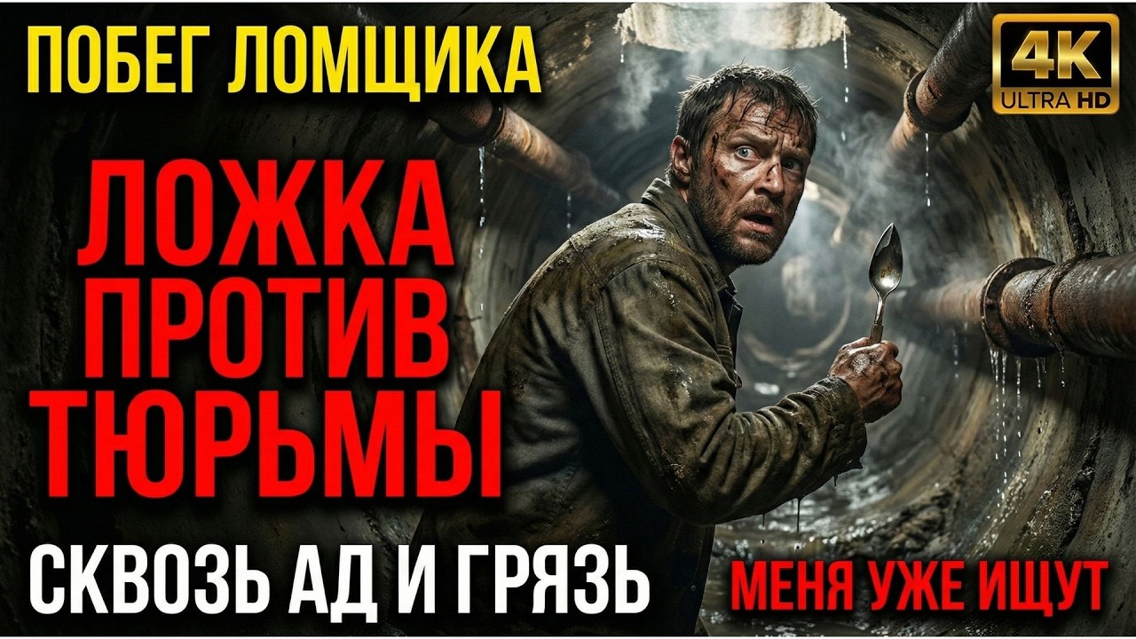 ПОБЕГ ЛОМЩИКА: КАК Я ОБМАНУЛ СМЕРТЬ В КАНАЛИЗАЦИИ