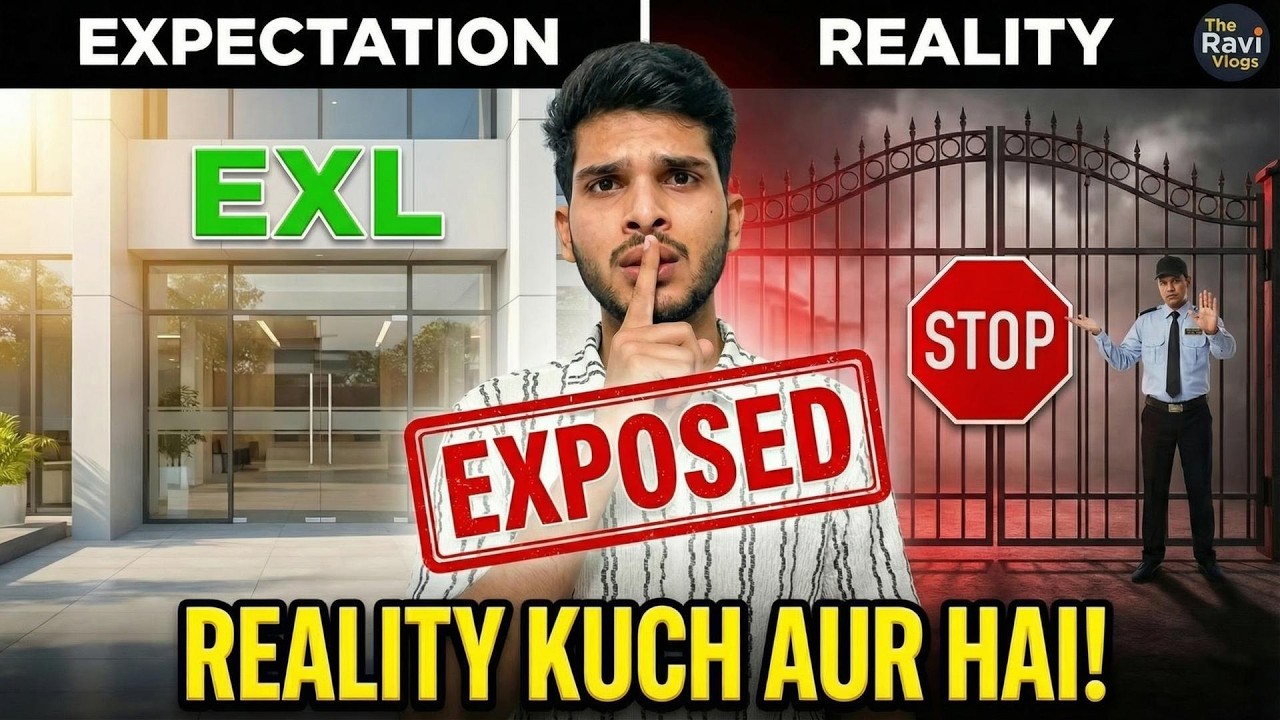EXL/Genpact Walk-in Reality Exposed 🤫 | Hiring Band Hai Ya Chalu? | The Ravi Vlogs