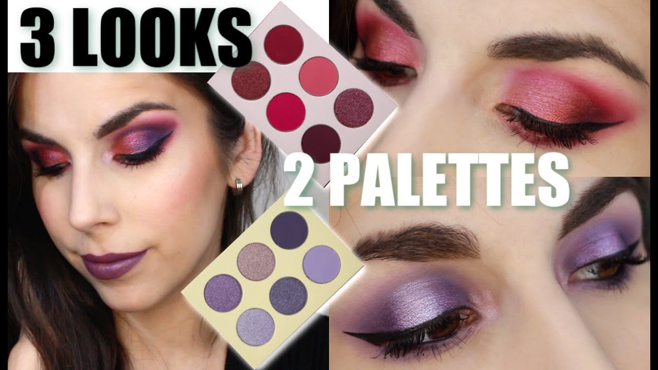 Juvia's Place The Violets & The Berries Palette | MY REVIEW + 3 LOOKS, 2 PALETTES | Katie Marie