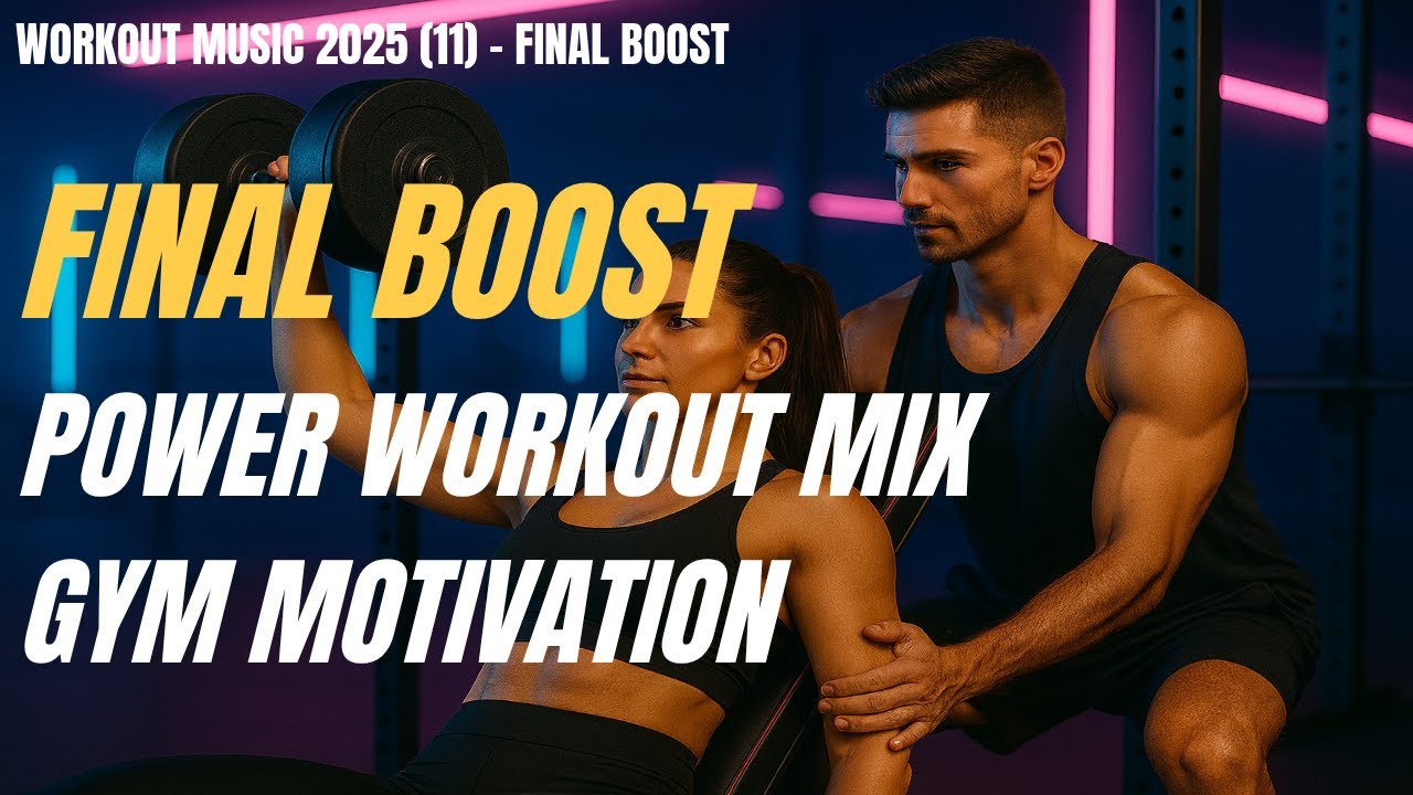 Workout Music 2025 (11) - Ultimate FINAL BOOST Workout Mix   #workoutmusic #운동음악 #ワークアウト音楽 #fitness