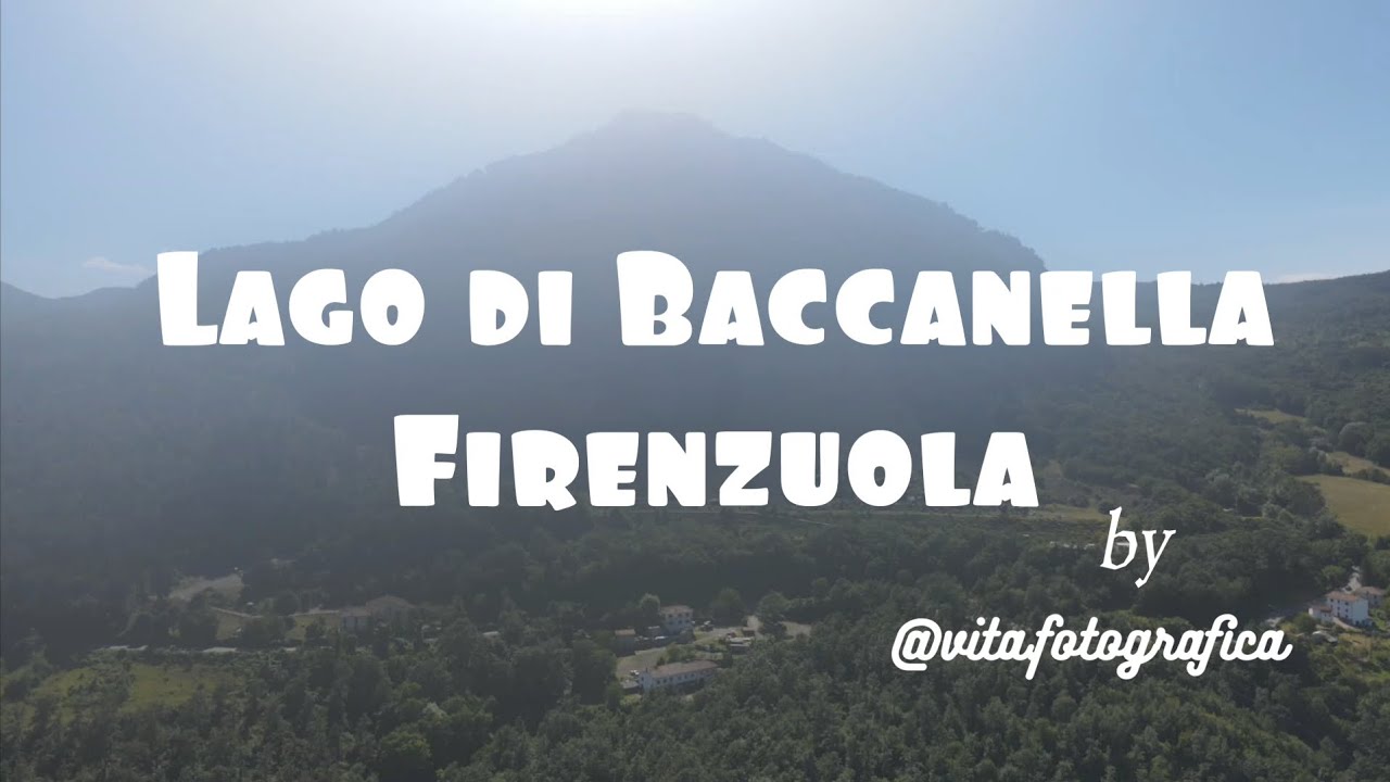 Video Cinematic Drone FHD - Lago di Baccanella Firenzuola ( 1080p )