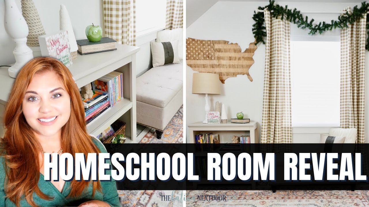 📚HOMESCHOOL ROOM MAKEOVER | Budget Friendly Ideas to Organize and Decorate your Homeschool Space