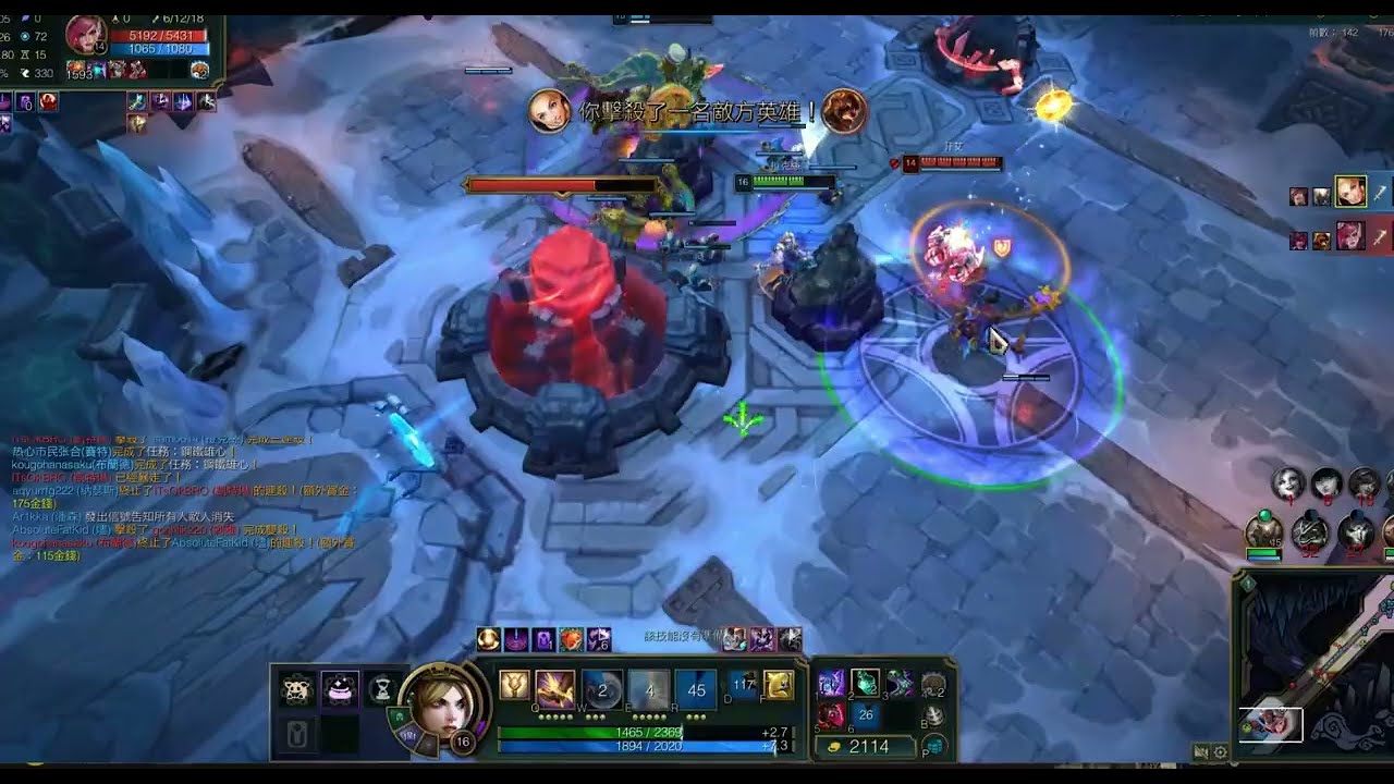 LOL 海克斯大亂鬥 PBE伺服器 普羅加農砲+殘忍效果 #lol #英雄聯盟