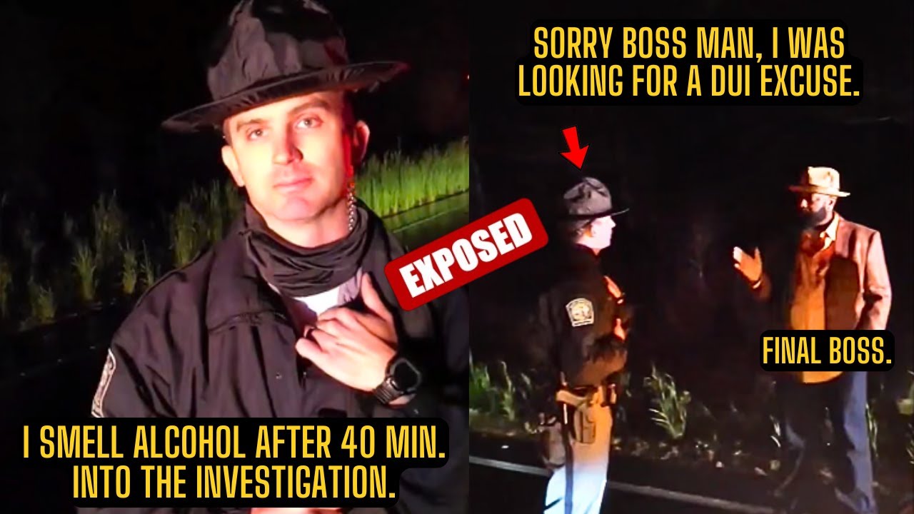Rookie State Trooper Gets Exposed For DUI Fishing After 40 Minutes Into The Stop