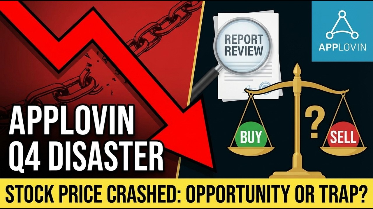Applovin Q4 Report Review. Buy, Sell or Hold. Why Stock Price Crashed After Earnings