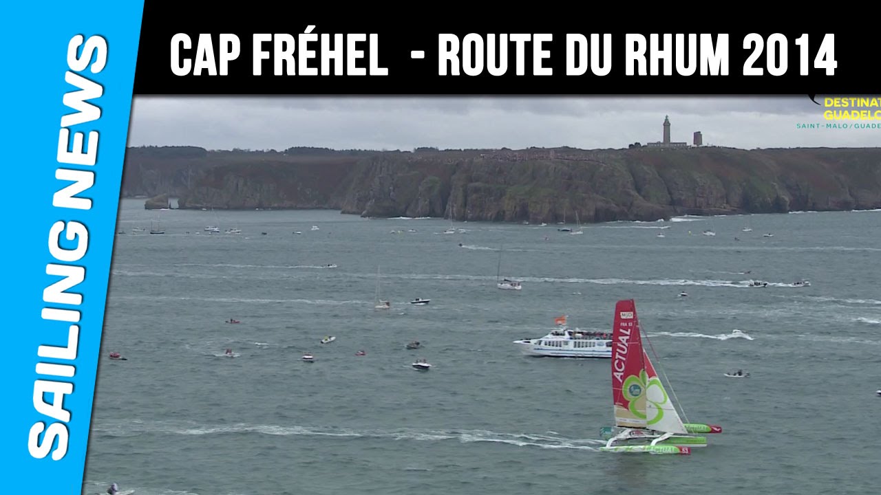 The leaders at Cap Fréhel - Route du Rhum 2014