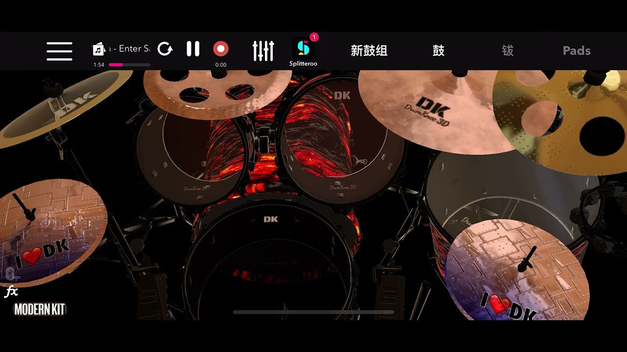 Enter sandman (Drumkee 3D)