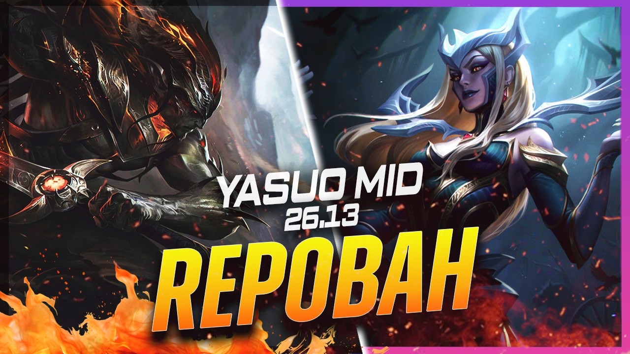 REPOBAH - Yasuo vs Cassiopeia MID Patch 26.13 - Yasuo Gameplay