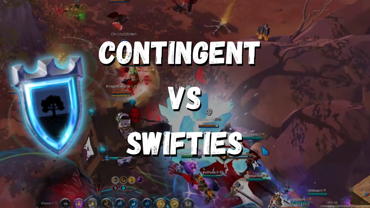 Contingent vs Swifties (Brawl) | Albion Online ZvZ | HOJ POV