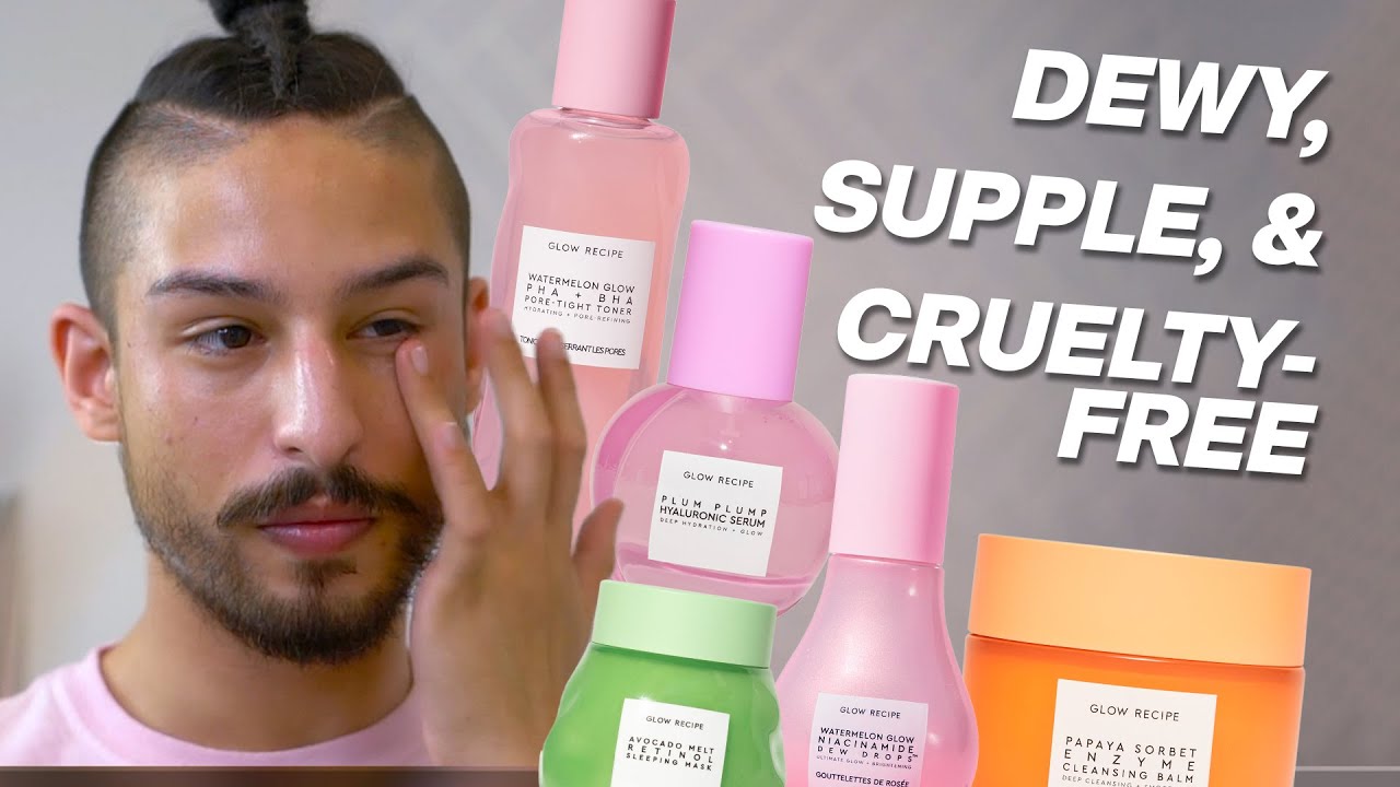 GLOW RECIPE Morning and Night Skincare Routine - FULL Brand Review | Ramon Recommended