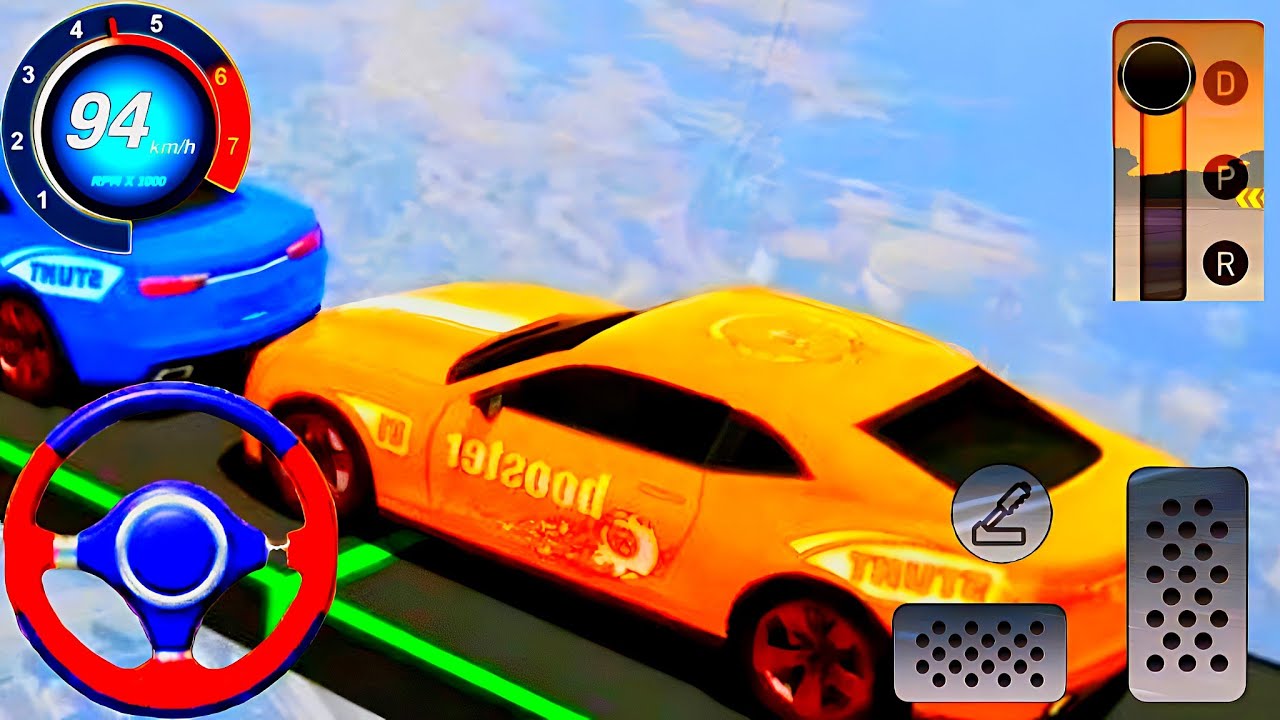 Racing Master Gameplay--Mega Ramp car ultimate racing