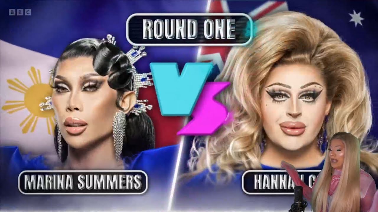 Ханна Конда против Марины Саммерс &mdash; RuPaul's Drag Race UK vs The World, 2 сезон.