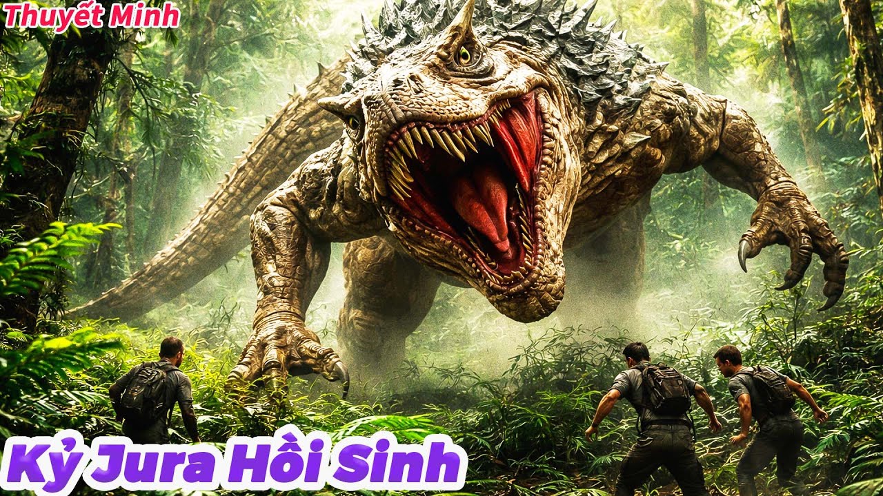 Phim Quái Vật|Đội thám hiểm lạc vào thế giới khủng long, bị tấn công điên cuồng!|ThuyếtMinh