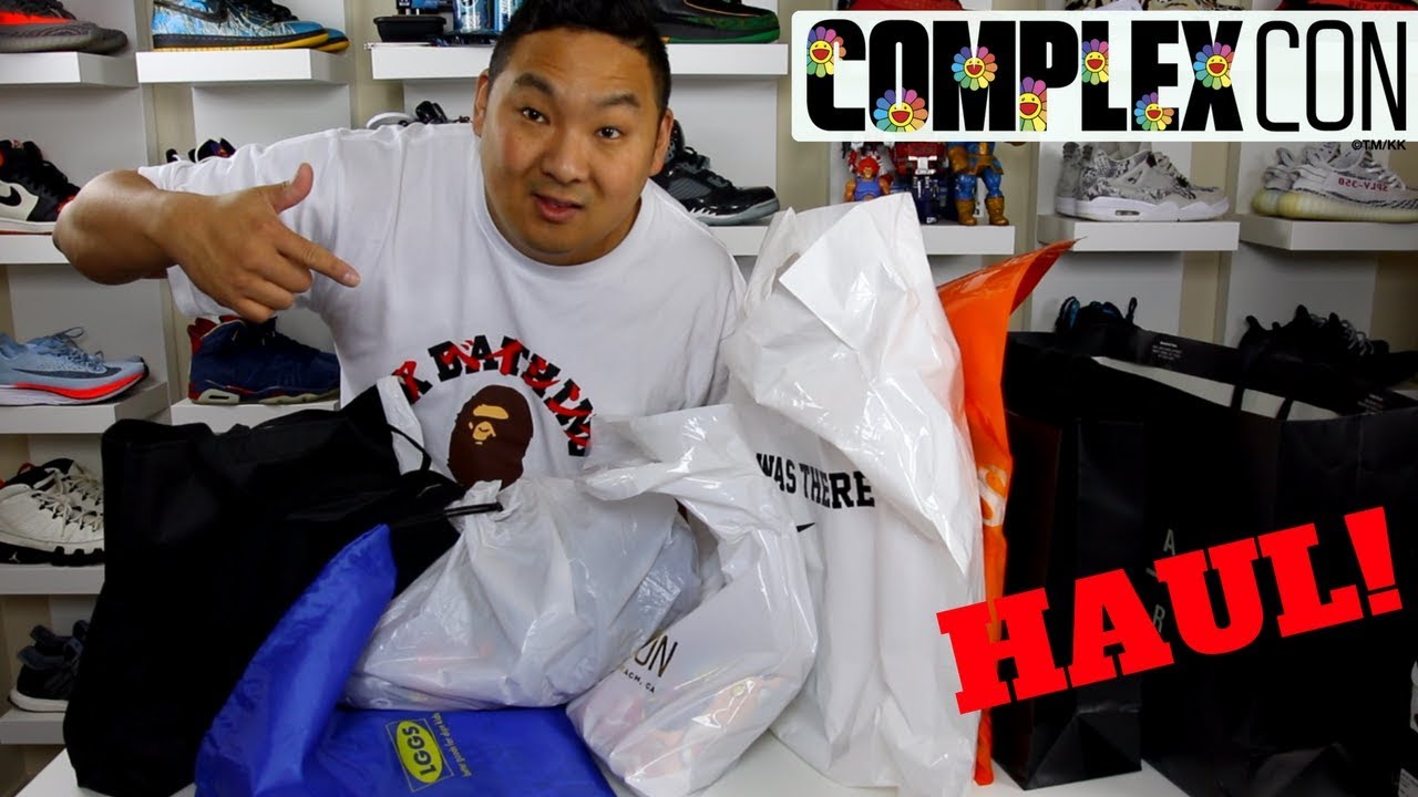 What I Copped From ComplexCon 2017!! (Entire Merch Haul!)