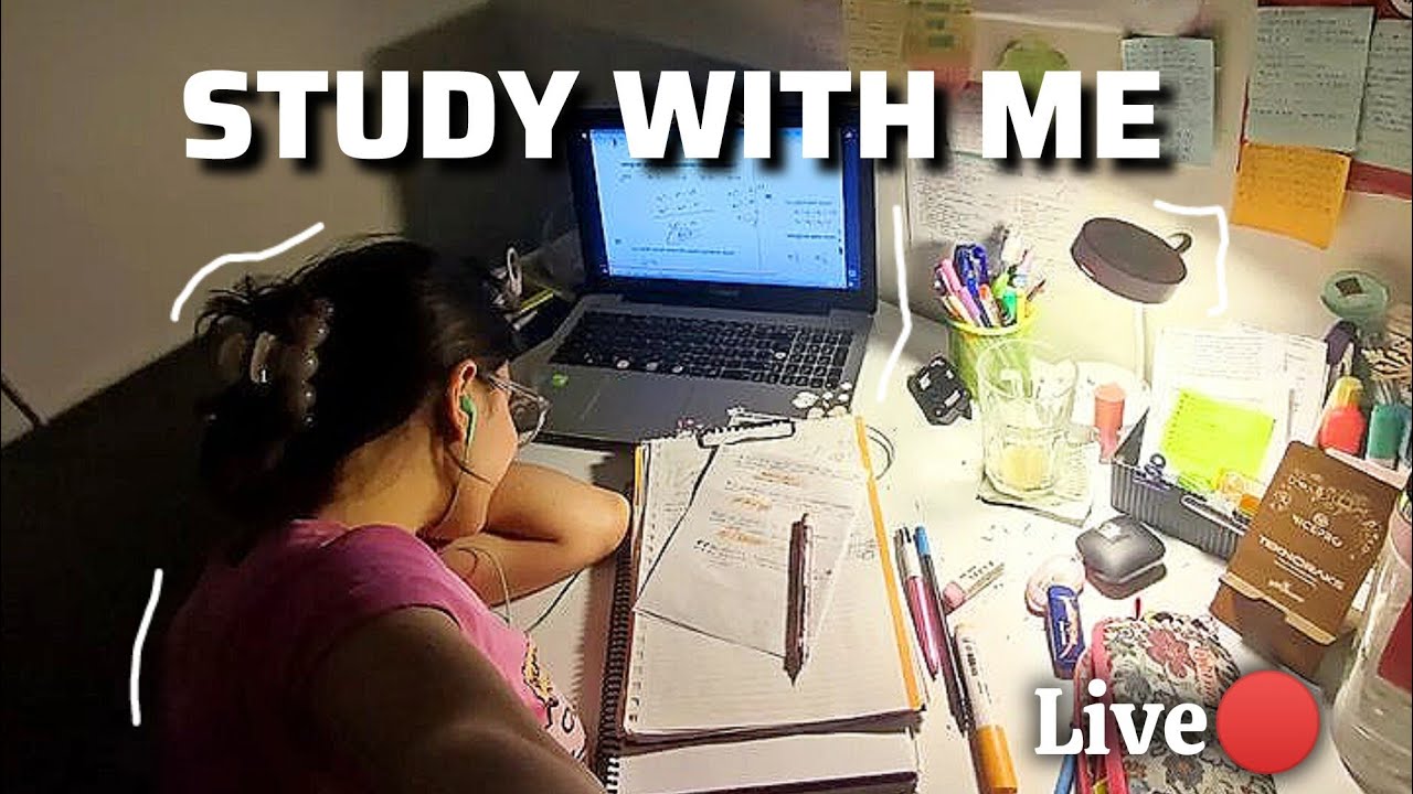 LIVE STUDY WITH ME 🔴 | PRODUCTIVE