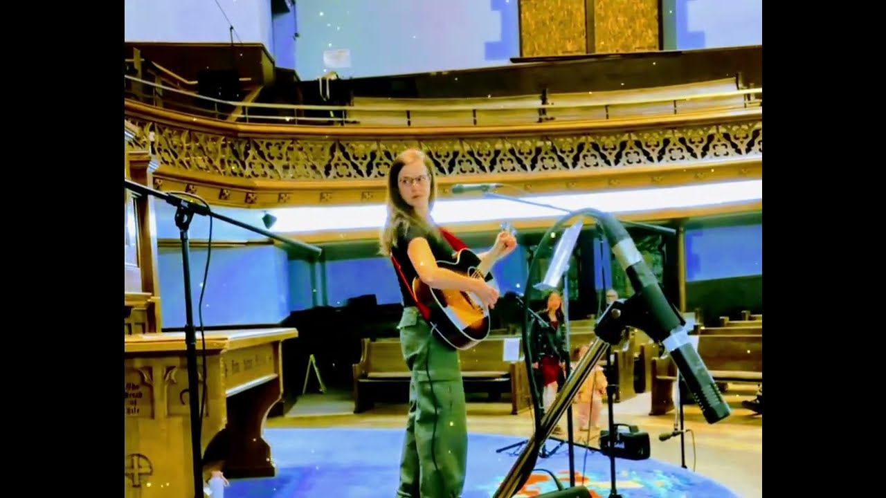 Honey Sturdy Flamenco. Cover, Real Love (John Lennon). Grace Presbyterian Church, Calgary. 070226