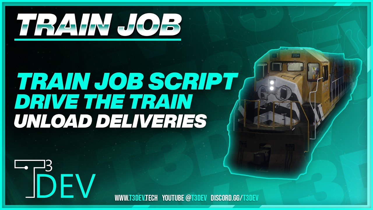 t3_trainjob Script Showcase (FiveM)