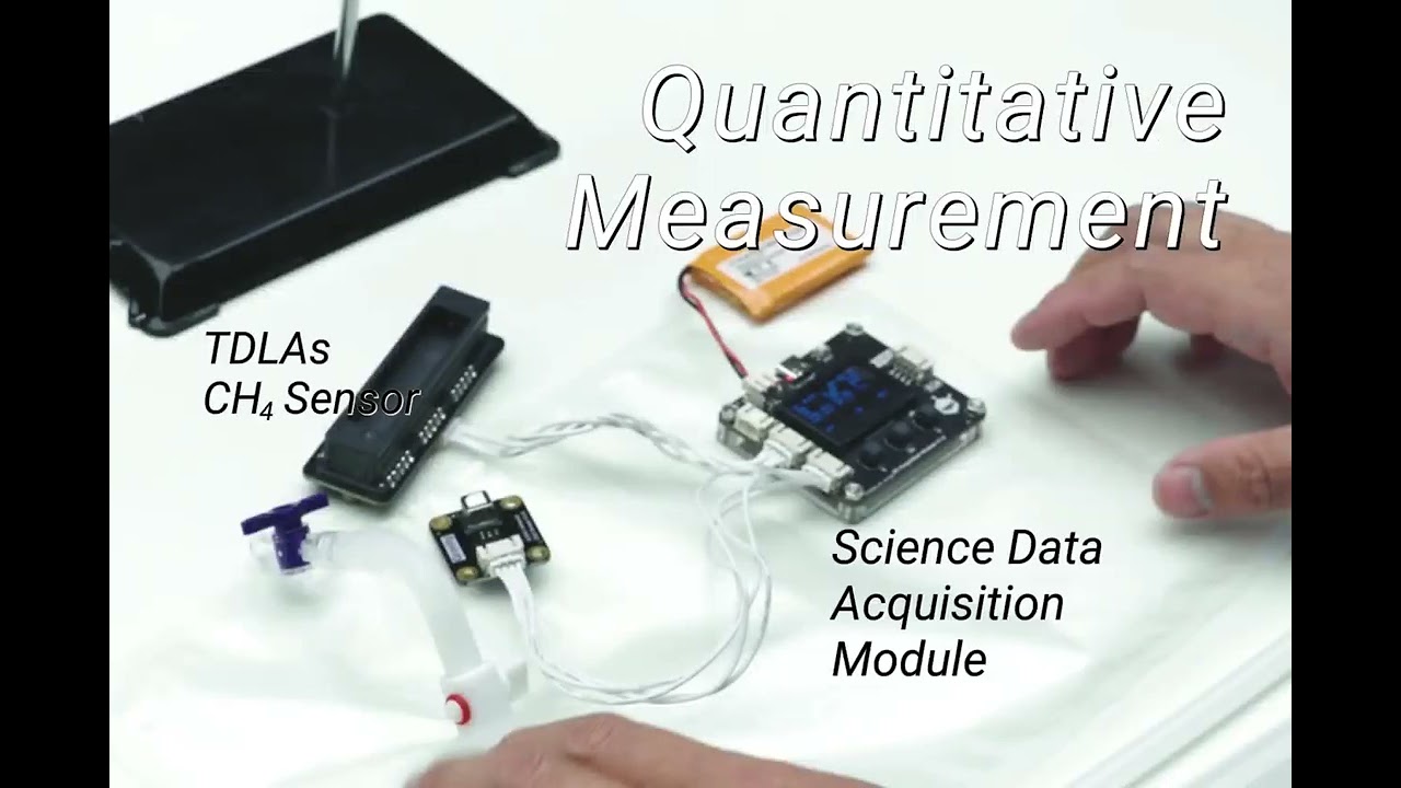 Gravity: Factory Calibrated Laser Quantitative Methane Sensor for Research