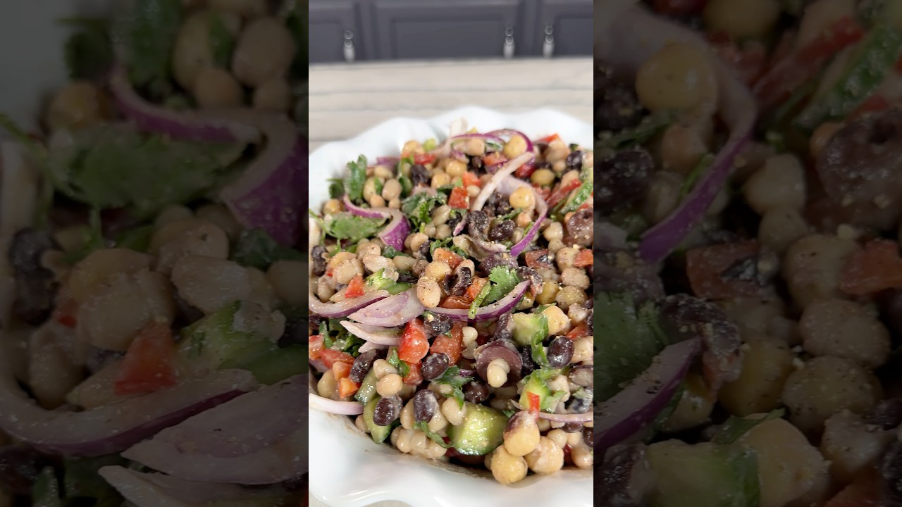 My Favorite Bean Salad!!