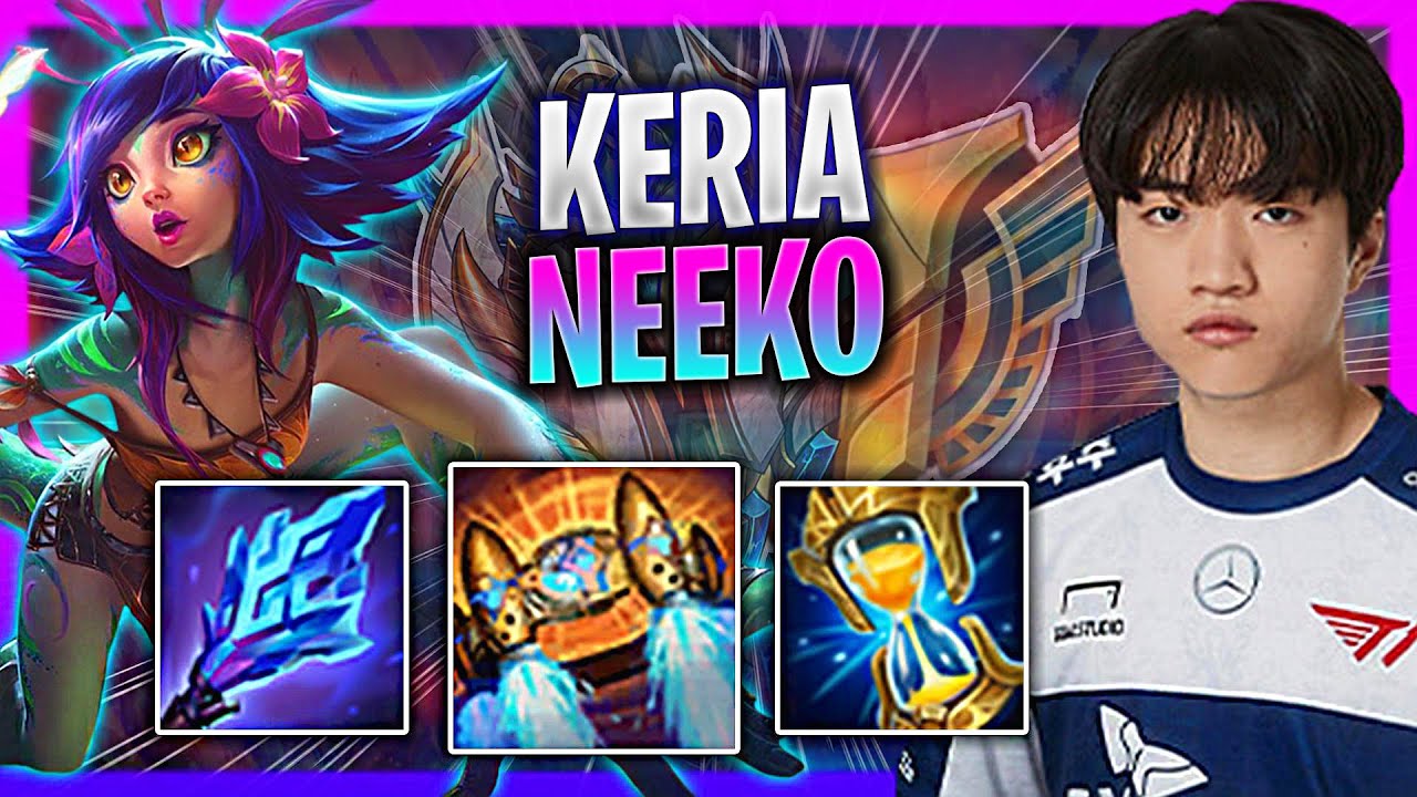LEARN HOW TO PLAY NEEKO SUPPORT LIKE A PRO! | 🔥NEW BUFFS🔥T1 Keria Plays Neeko Support vs Blitzcrank!
