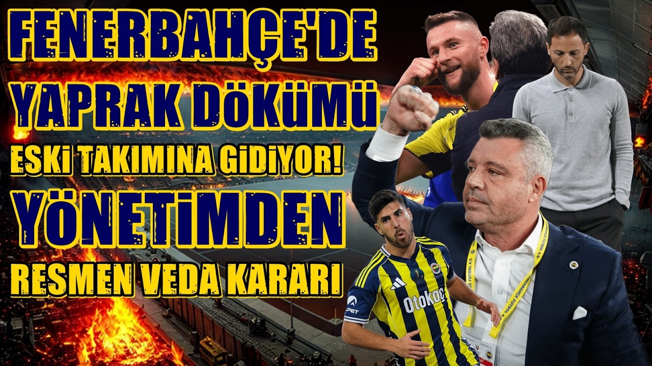 SONDAKİKA Fenerbah&ccedil;e'de VEDA ZAMANI! B&uuml;y&uuml;k Hayaller Ama B&Uuml;Y&Uuml;K YIKIM! Ka&ccedil;an Şampiyonluk...