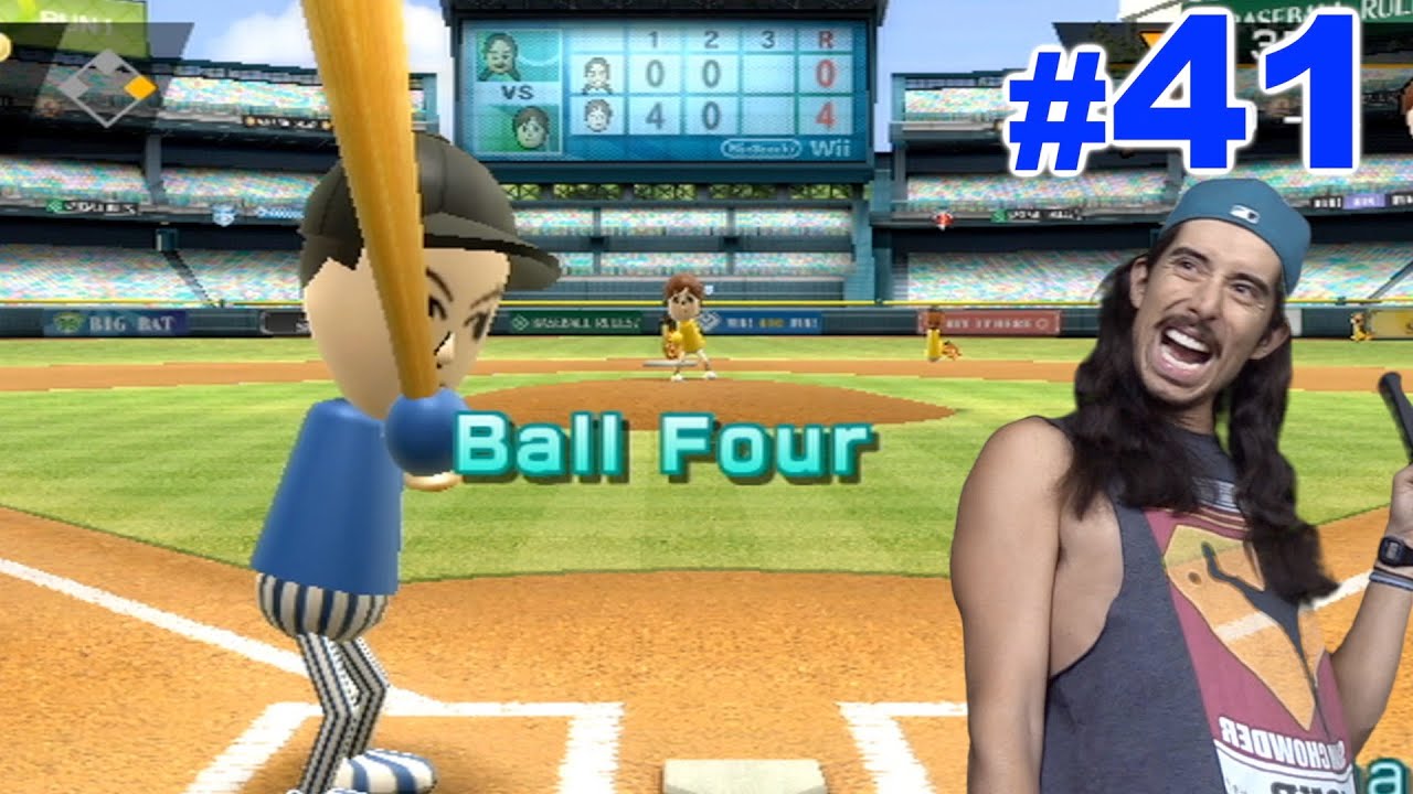 GOOD PLATE DISCIPLINE! | Wii Baseball #41