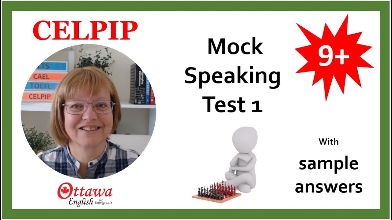 CELPIP speaking Test Sample 1 | CELPIP practice test with sample answers