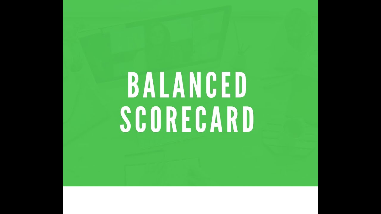 Balanced Scorecard