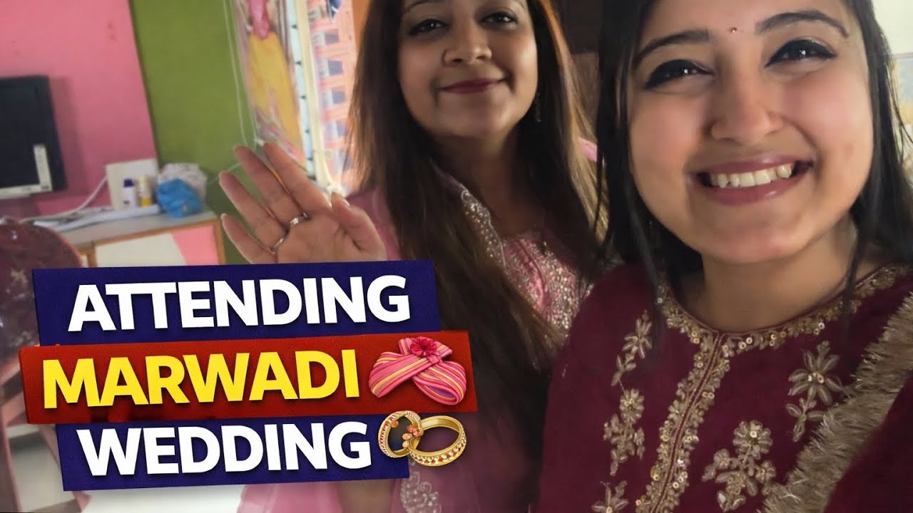 Wedding Functions!• Getting Ready + Marwadi Wedding Food Vlog 🍽💃 Day 112/125