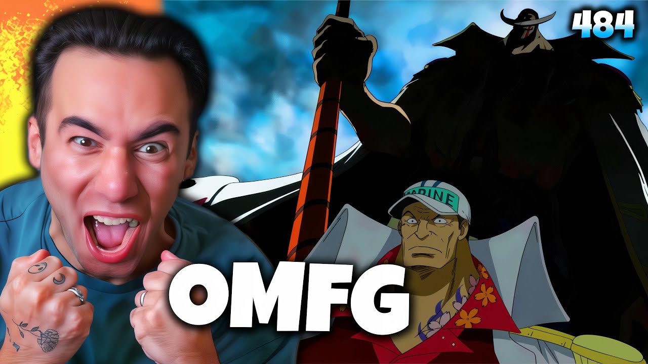 БЕЛАЯ БОРОДА УНИЧТОЖАЕТ АКАИНУ (реакция One Piece 484)