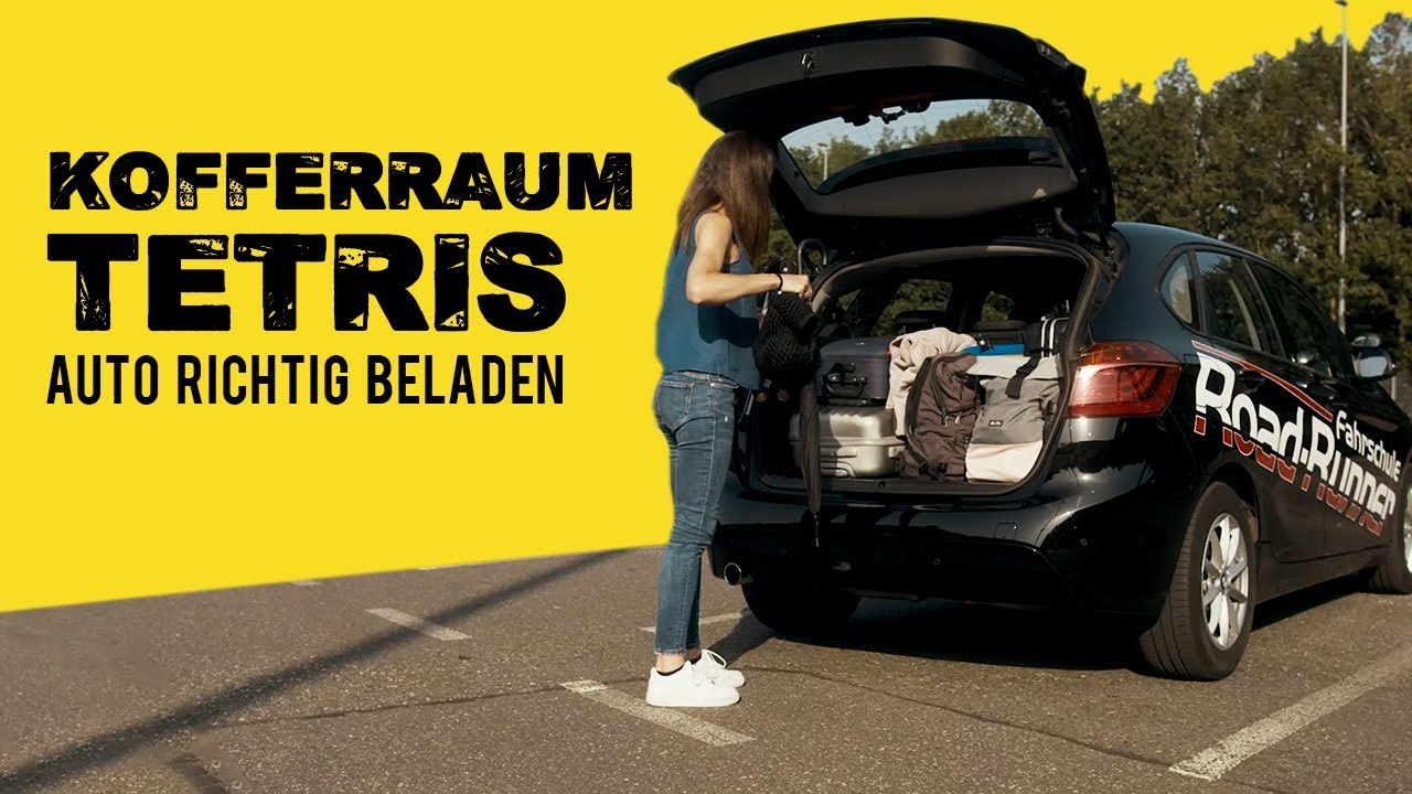 Kofferraum-Tetris - Auto richtig beladen I Fahrschul-Battle I Ride smart - sicher unterwegs